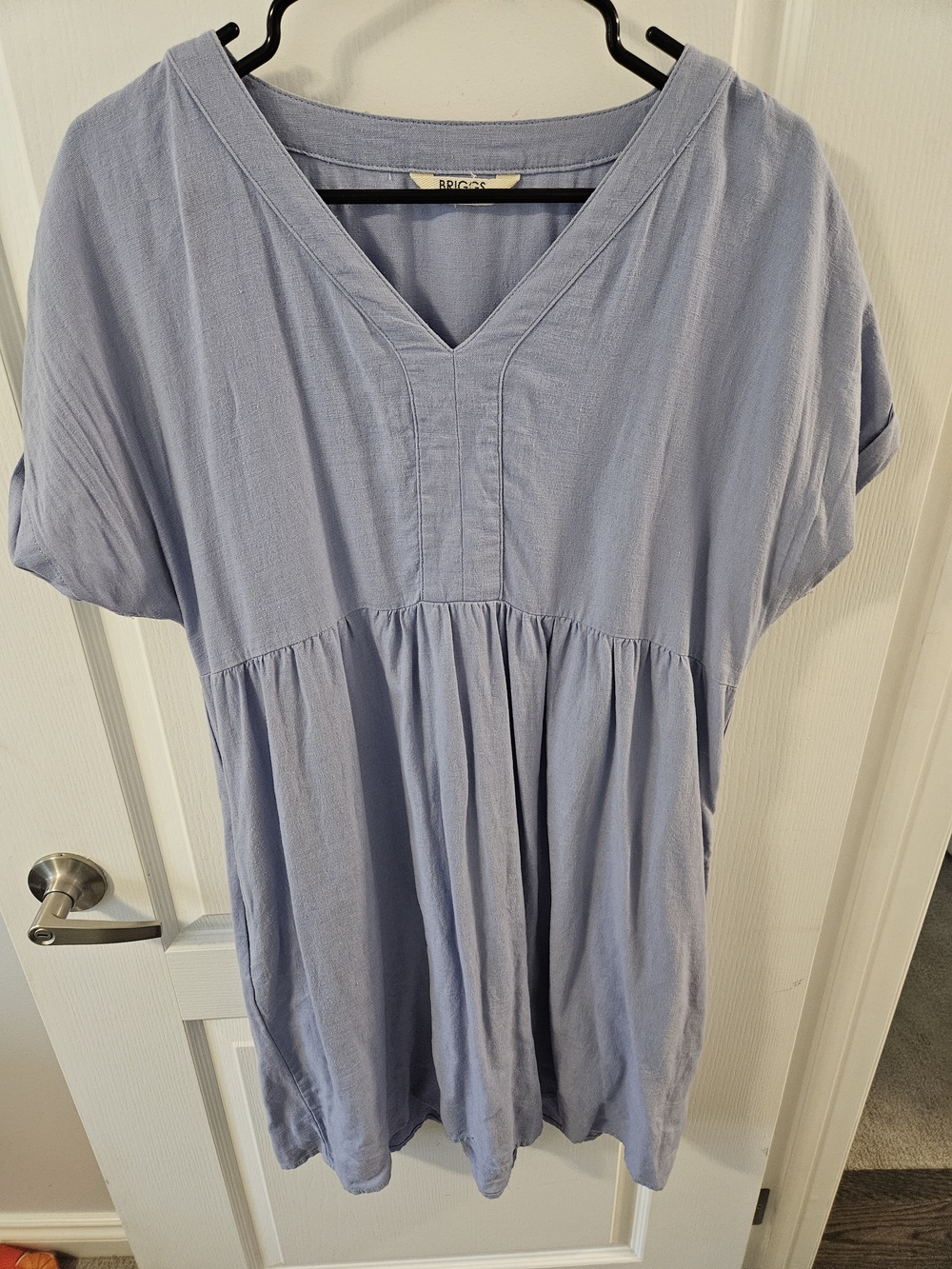 Briggs New York Linen Mini Dress